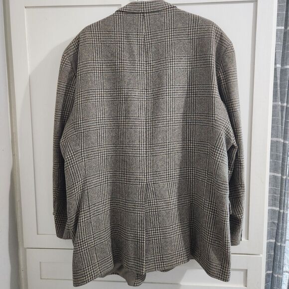 Orvis Vintage Blazer Sport Coat 52L Tweed 100% Worsted Wool Jacket Made in USA - Picture 4 of 9